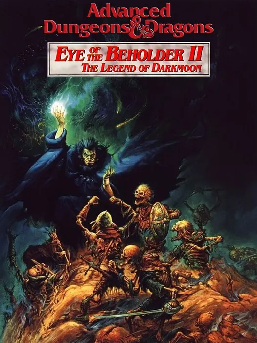 Portada de Eye of the Beholder II: The Legend of Darkmoon
