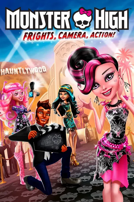 Póster de Monster High: Sustos Cámara Acción
