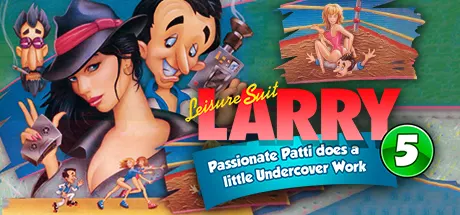 Portada de Leisure Suit Larry 5 - Passionate Patti Does a Little Undercover Work