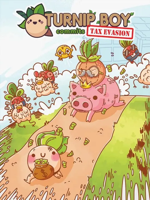Portada de Turnip Boy Commits Tax Evasion