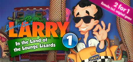 Portada de Leisure Suit Larry 1 - In the Land of the Lounge Lizards
