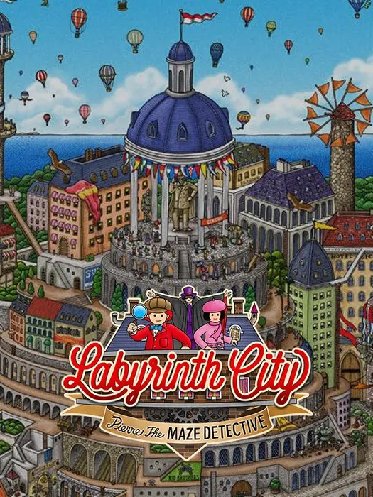 Portada de Labyrinth City: Pierre the Maze Detective