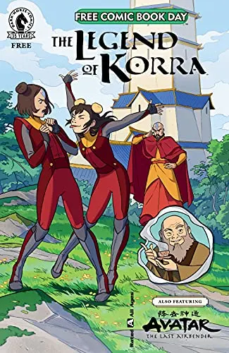 Portada de Free Comic Book Day 2021: The Legend of Korra / Avatar
