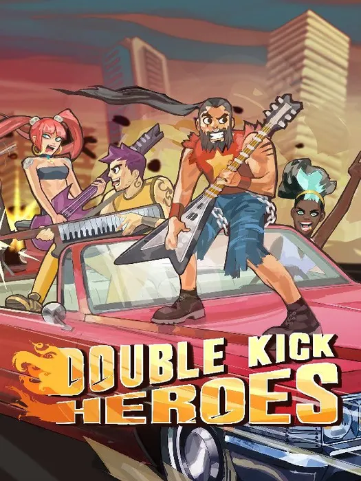 Portada de Double Kick Heroes