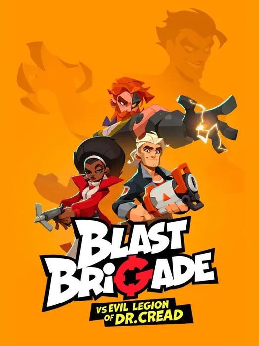 Portada de Blast Brigade vs. the Evil Legion of Dr. Cread