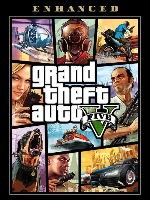 Portada de Grand Theft Auto V Enhanced
