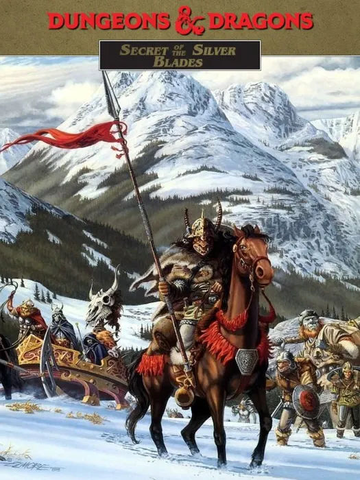 Portada de Secret of the Silver Blades