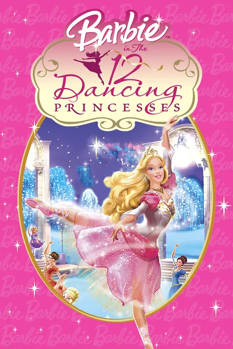 Póster de Barbie y las 12 princesas bailarinas