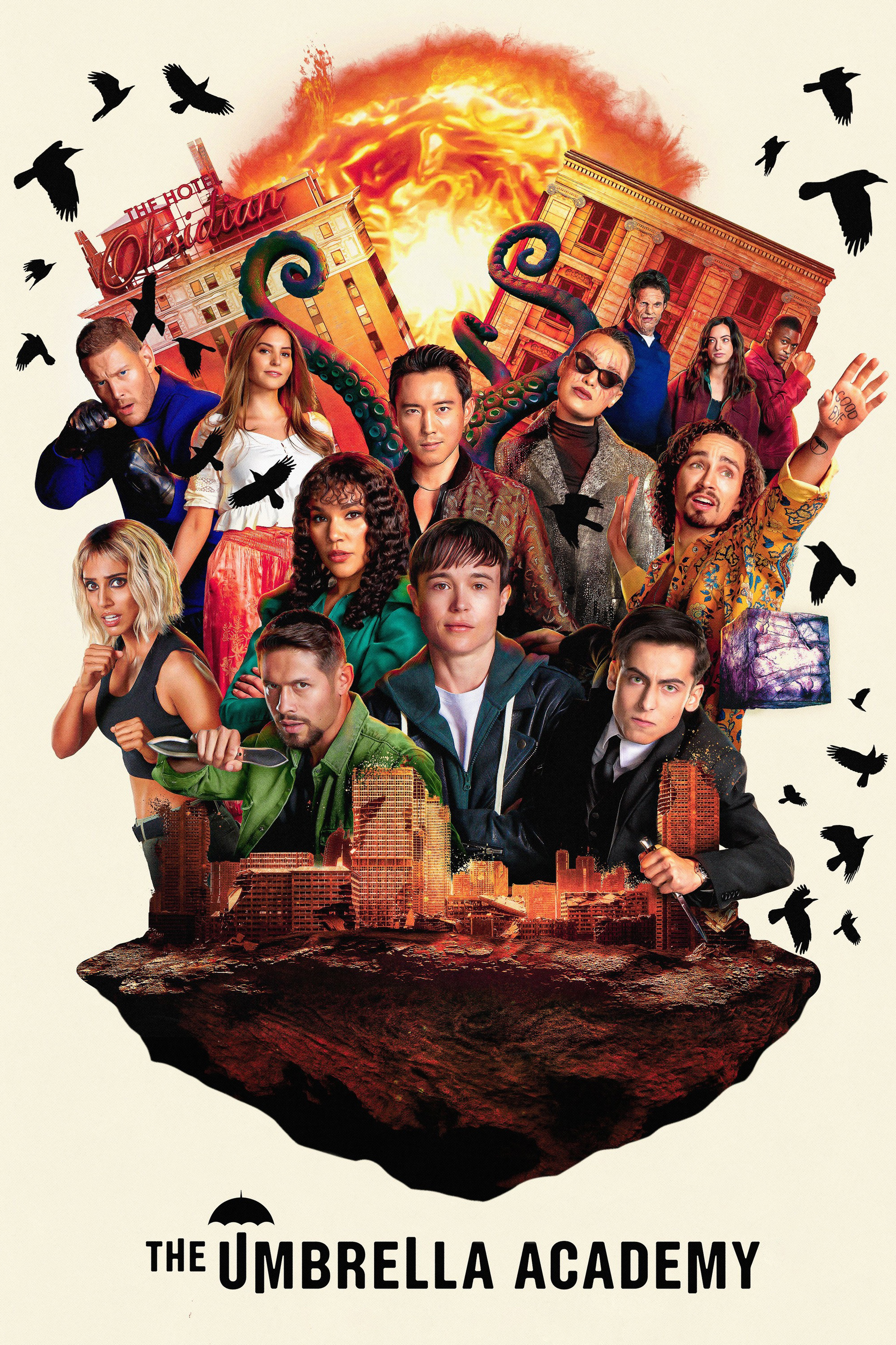 Portada de The Umbrella Academy